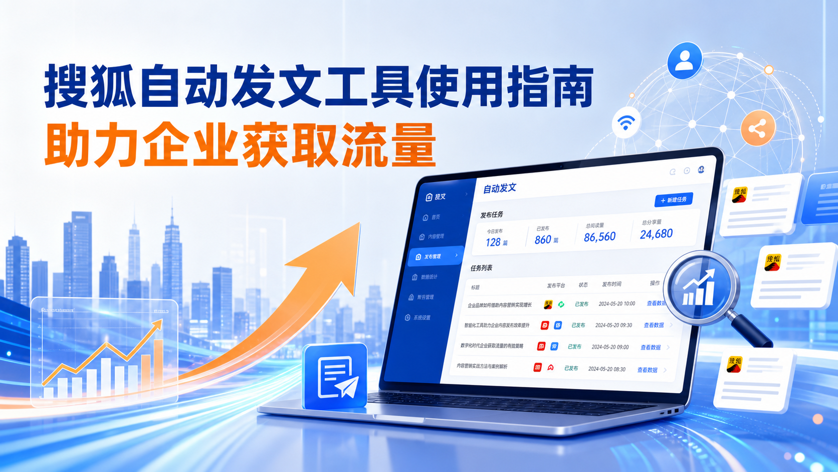 搜狐自动发文工具的使用指南：助力武威企业获取流量