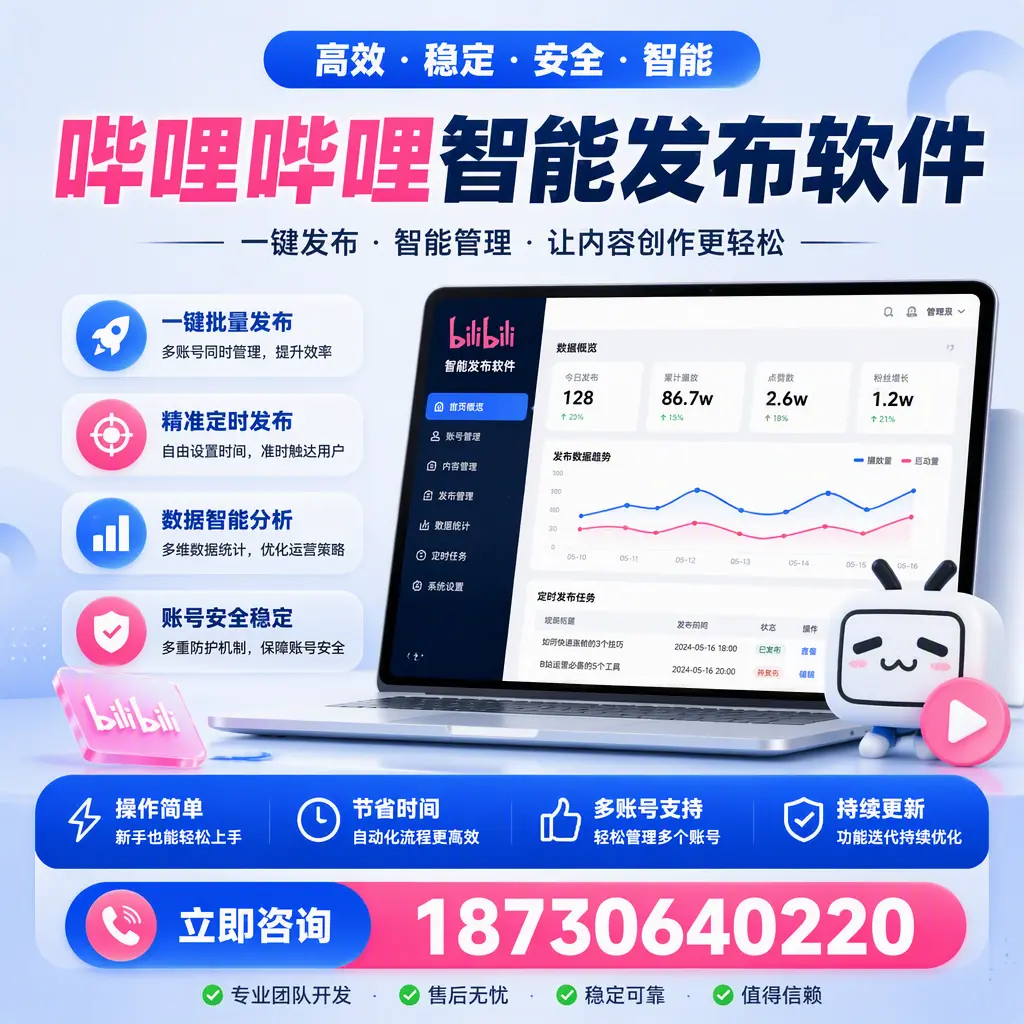 如何在 武威 制定有效的哔哩哔哩智能发布策略
