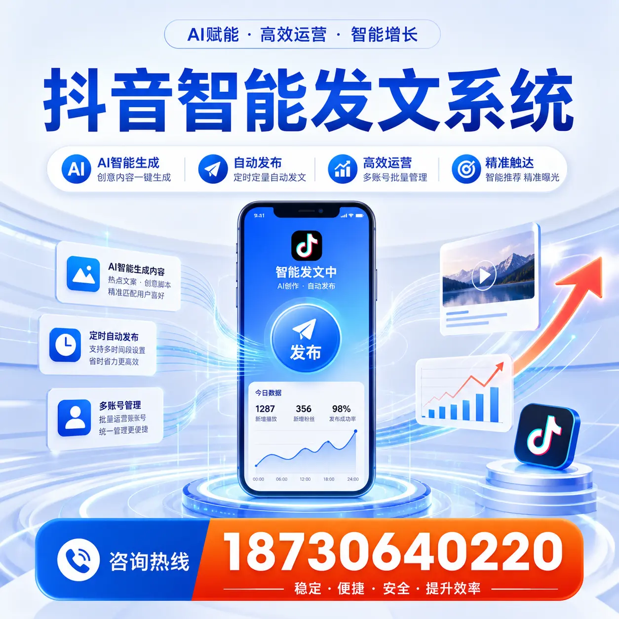 如何通过抖音智能发文系统提升 武威 企业的市场竞争力